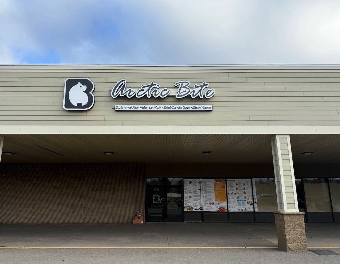 Arctic Bites storefront in Cortland, NY